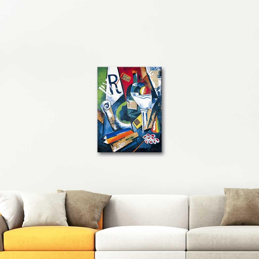 Alexandra Exter Meyveli Natürmort Kanvas Tablo