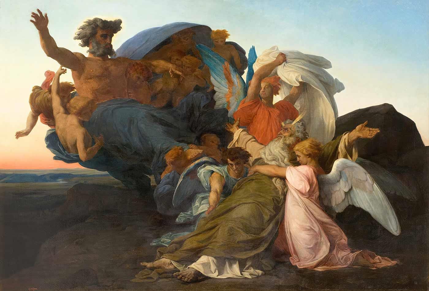 Alexandre Cabanel Musa'nın Ölümü Kanvas Tablo