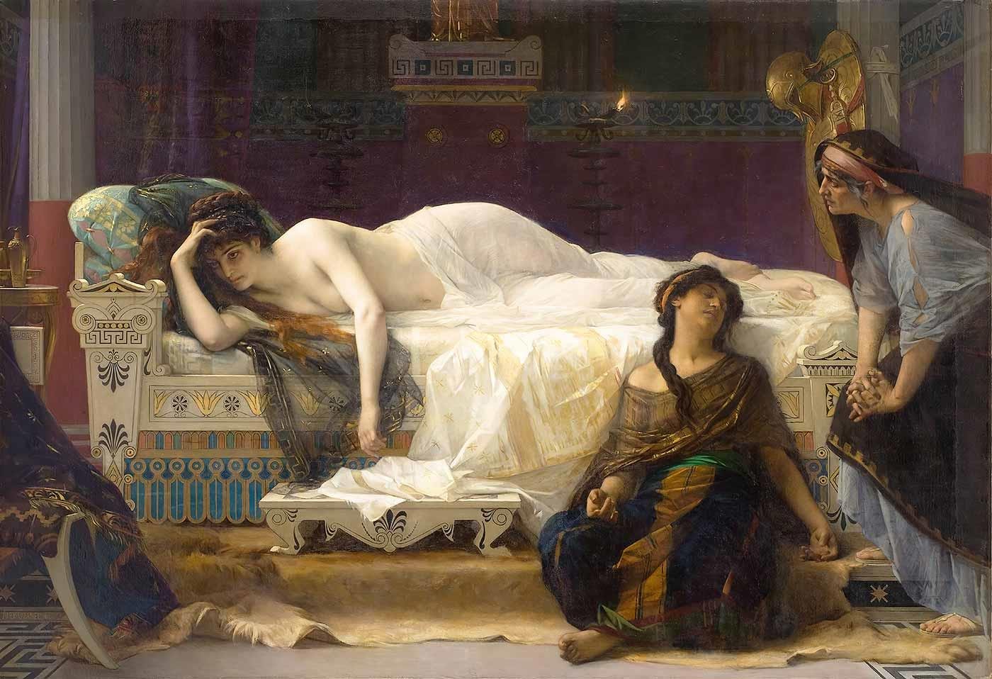 Alexandre Cabanel Phaedra Kanvas Tablo