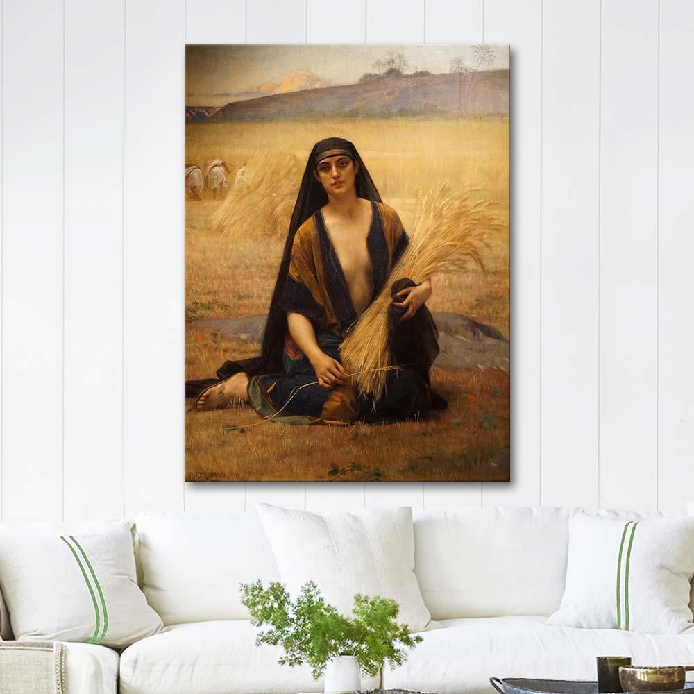 Alexandre Cabanel Ruth Glanant Art Print
