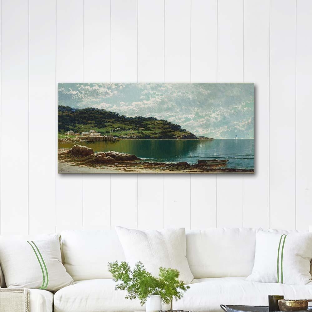 Alfred Thompson Bricher Along the Maine Coast Art Print