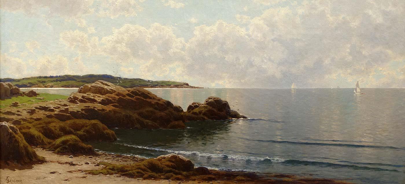 Alfred Thompson Bricher Gerrish Island, Kittery Point Art Print