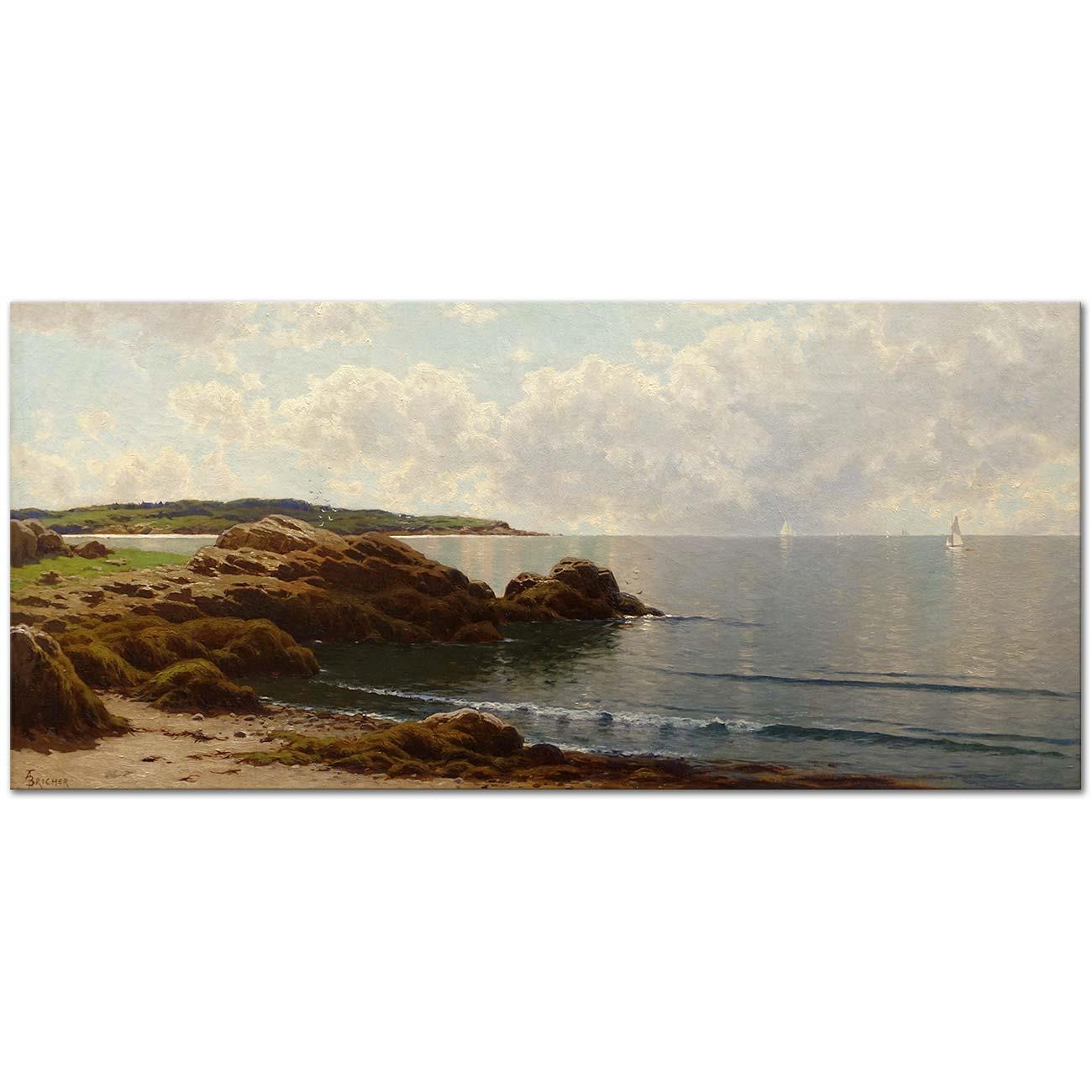 Alfred Thompson Bricher Gerrish Island, Kittery Point Art Print