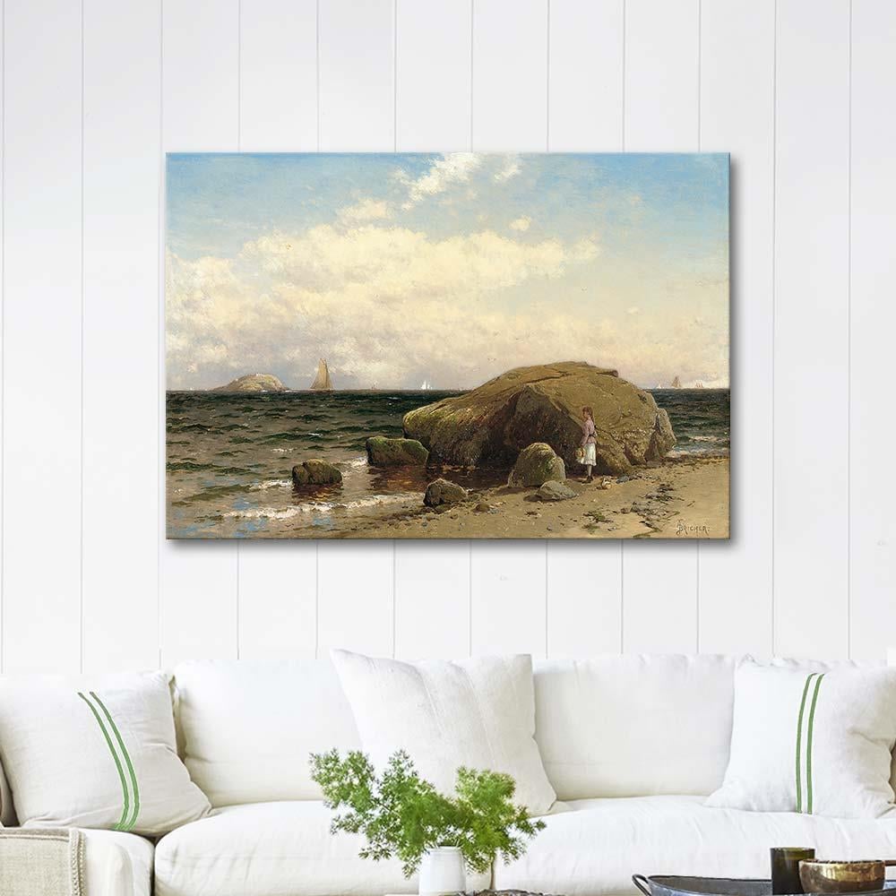 Alfred Thompson Bricher Looking out to Sea Art Print