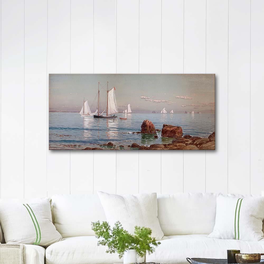 Alfred Thompson Bricher Narragansett Bay Art Print