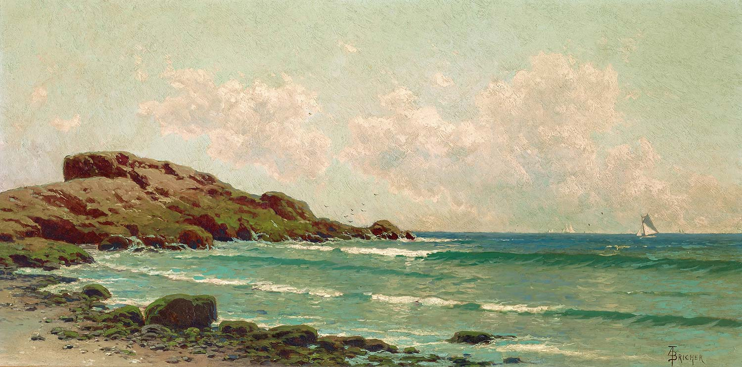 Seascape Near Newport by Alfred Thompson Bricher