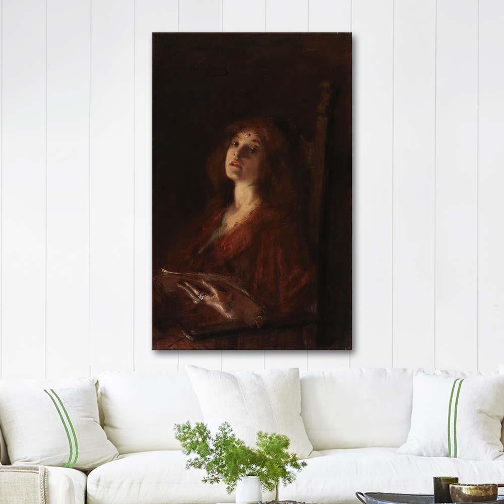 Alice Pike Barney A Song Art Print