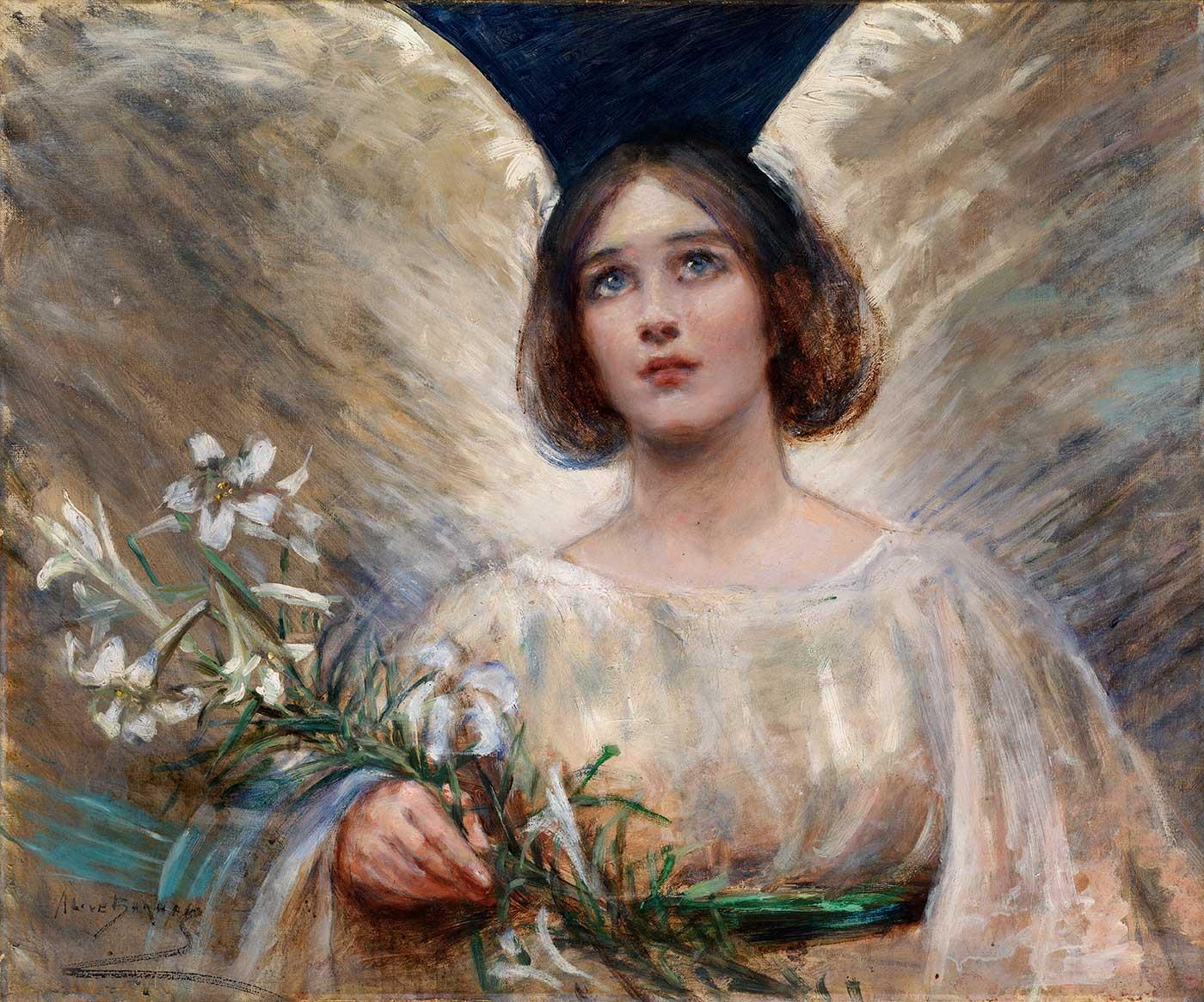 Alice Pike Barney Easter Lilies Art Print