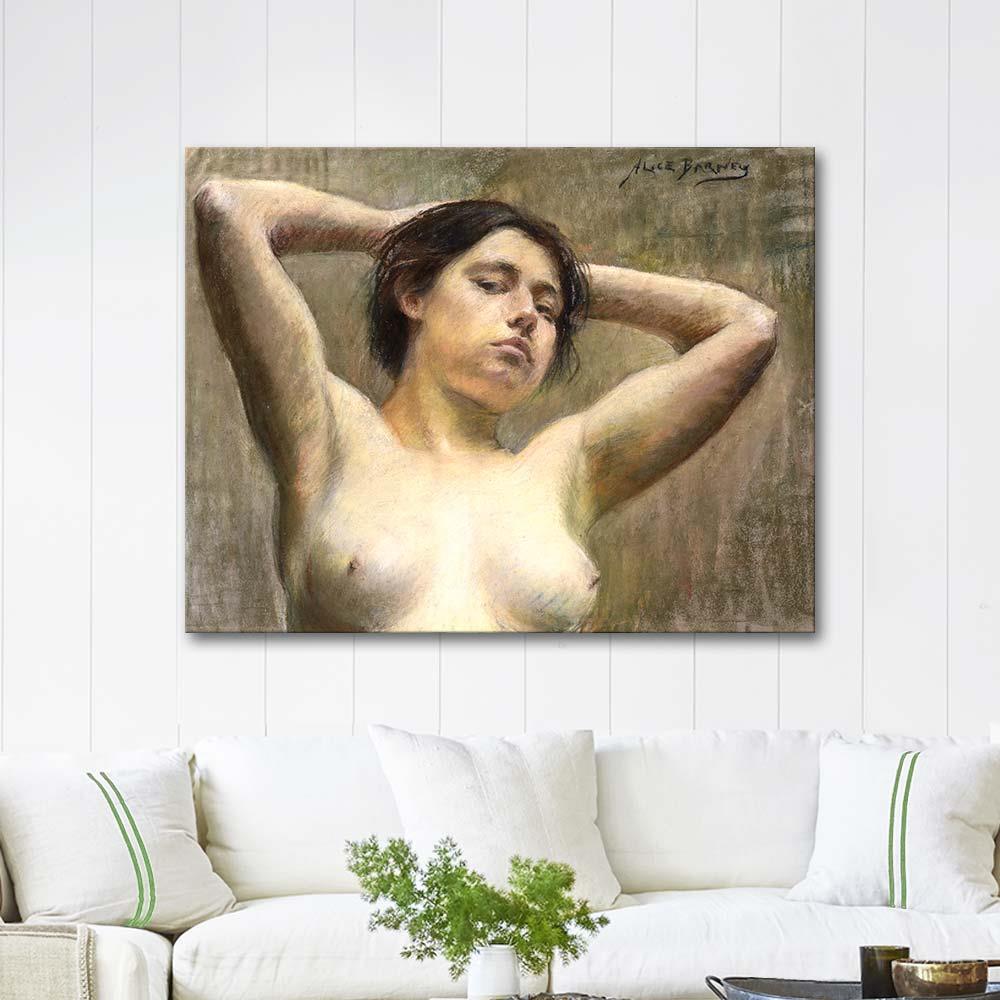 Alice Pike Barney In Pose Art Print