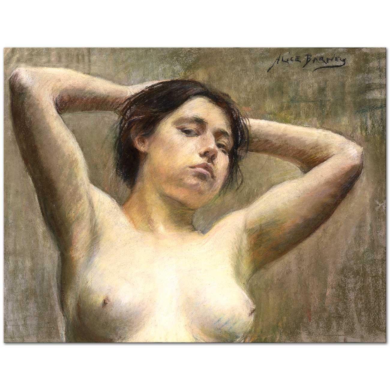 Alice Pike Barney In Pose Art Print