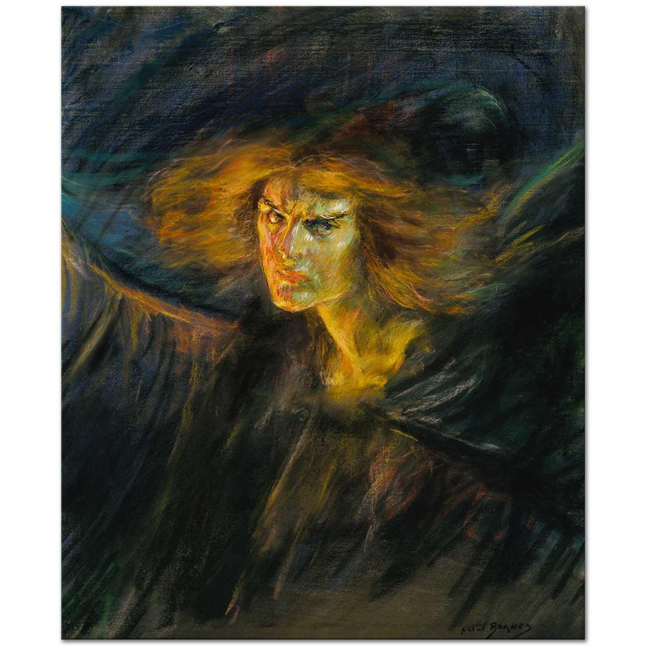 Alice Pike Barney Lucifer (Natalie Clifford Barney) Art Print