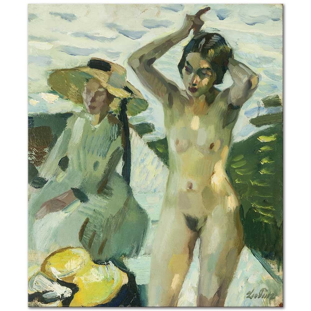 Am Ufer IV by Leo Putz