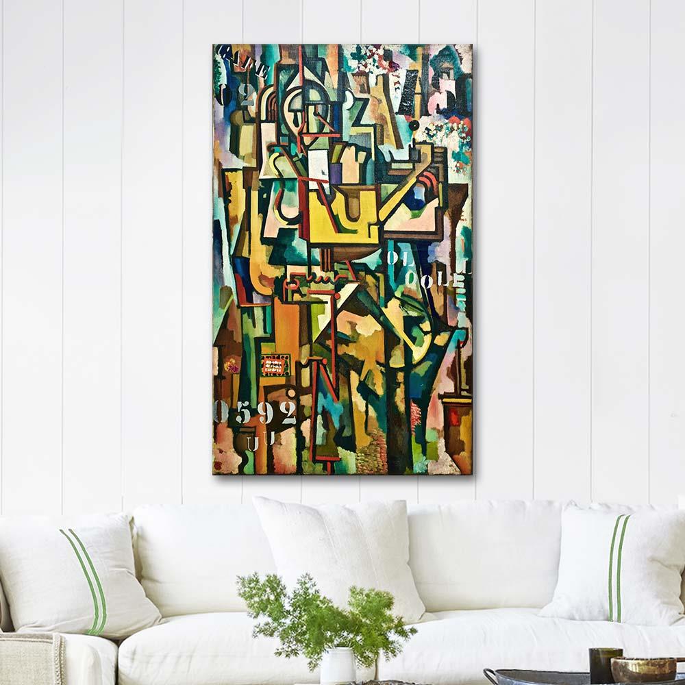 Amadeo de Souza Cardoso Metallic Vibrations Art Print