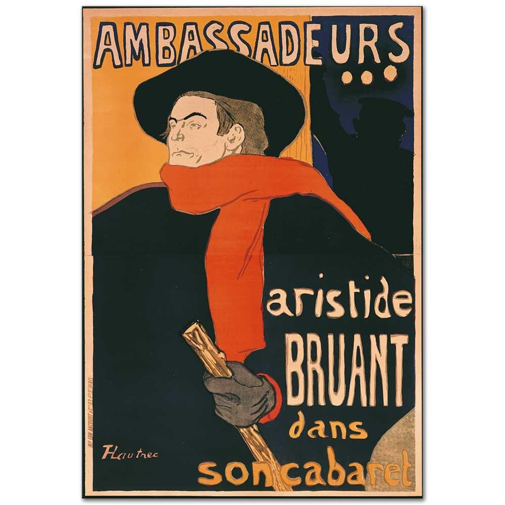 Ambassadeurs by Henri de Toulouse-Lautrec