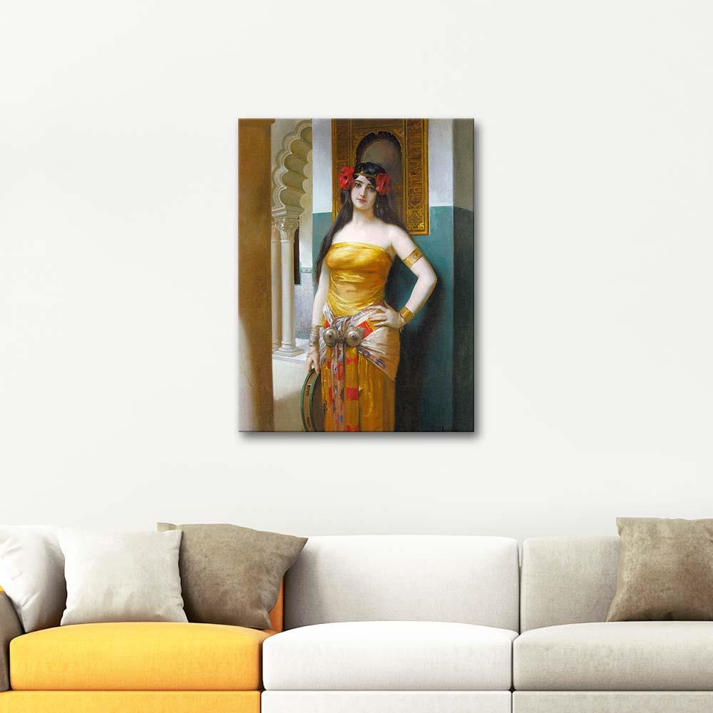 An Arab Beauty by Leon François Comerre as Art Print