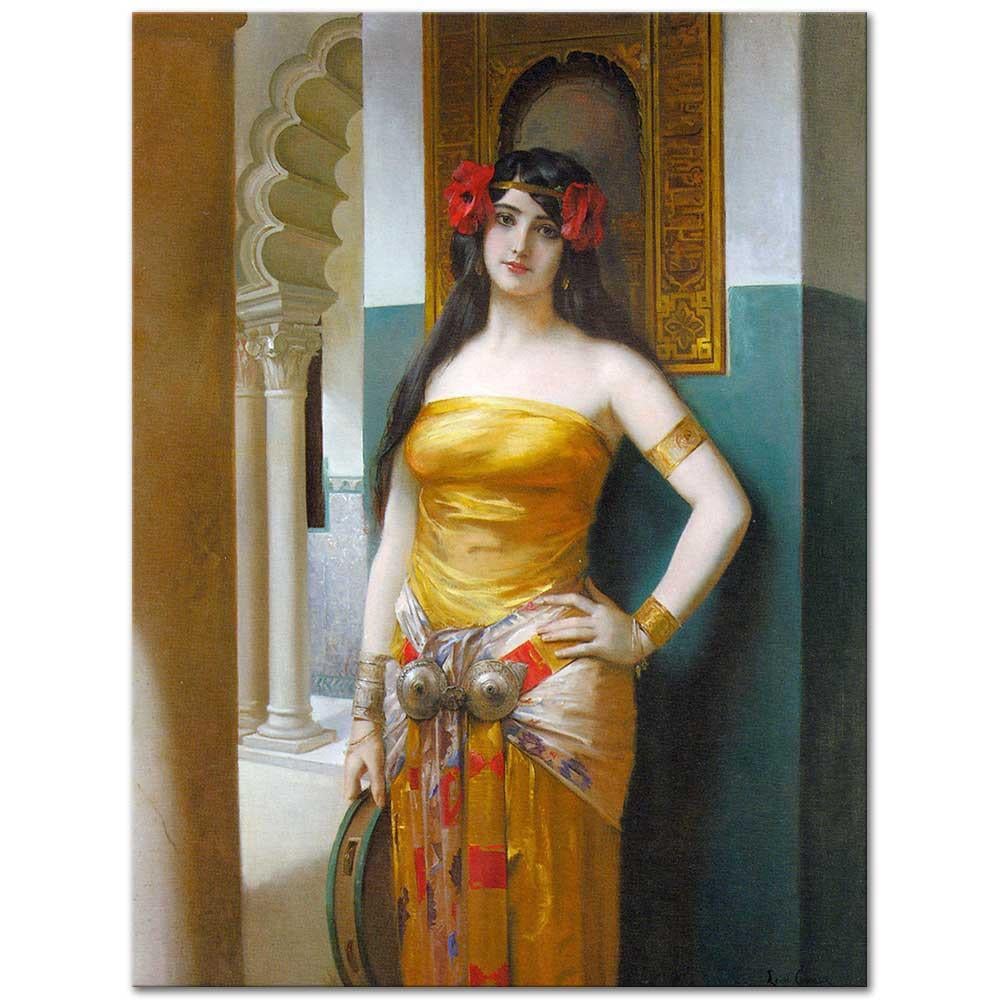 An Arab Beauty by Leon François Comerre as Art Print