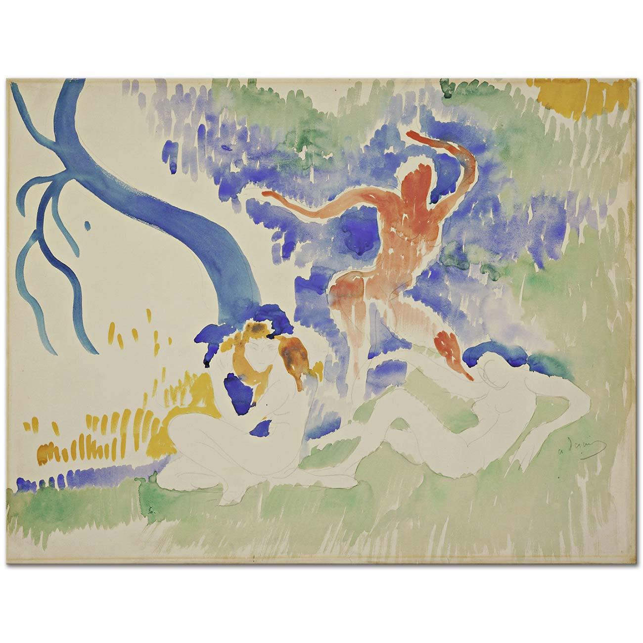 Andre Derain Bacchic Dance Art Print