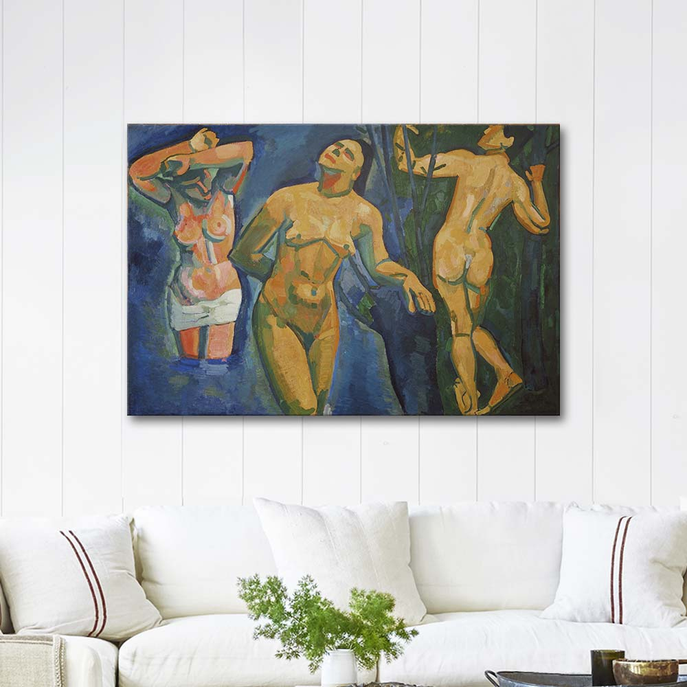 Andre Derain Yıkananlar Kanvas Tablo