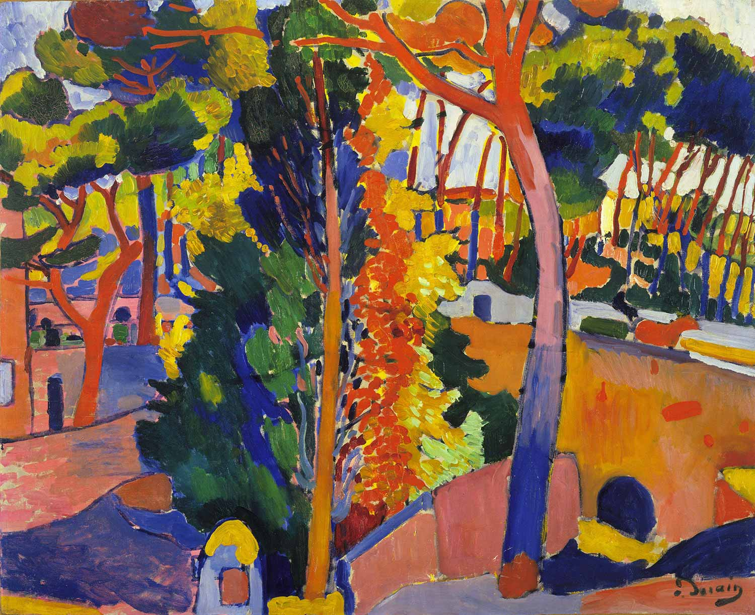 Bridge over the Riou by Andre Derain