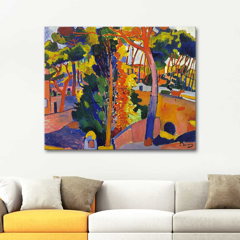 Andre Derain Bridge over the Riou Art Print