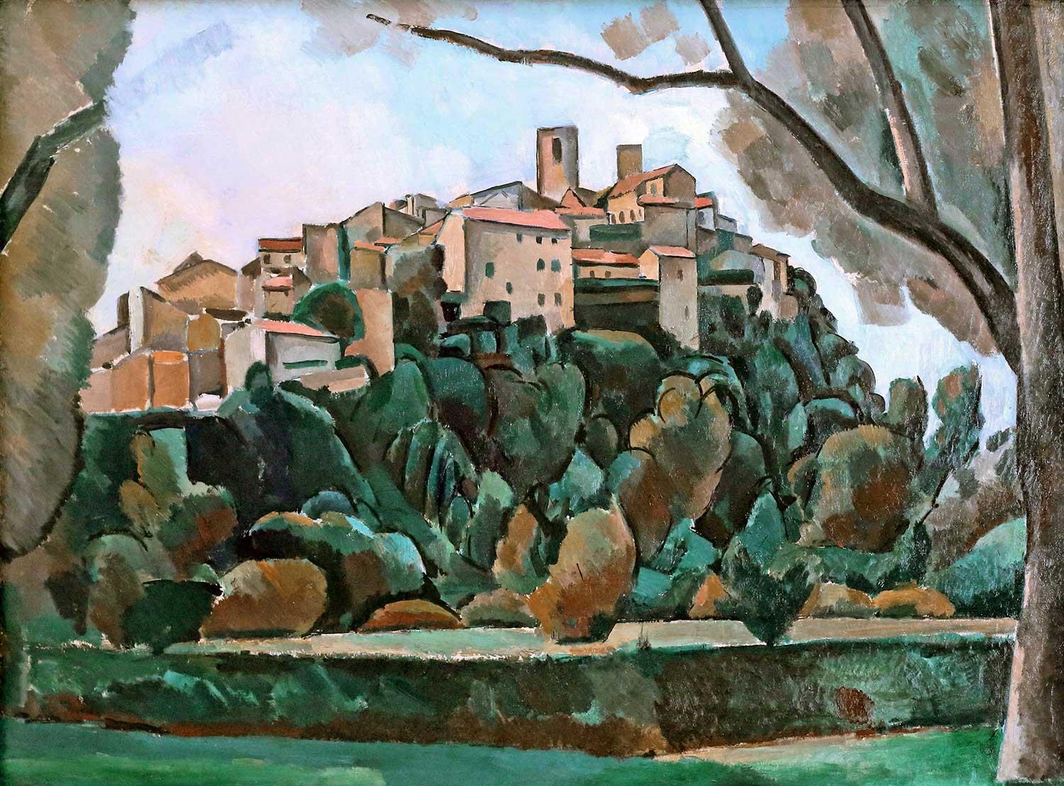 Andre Derain View of Saint Paul de Vence Art Print