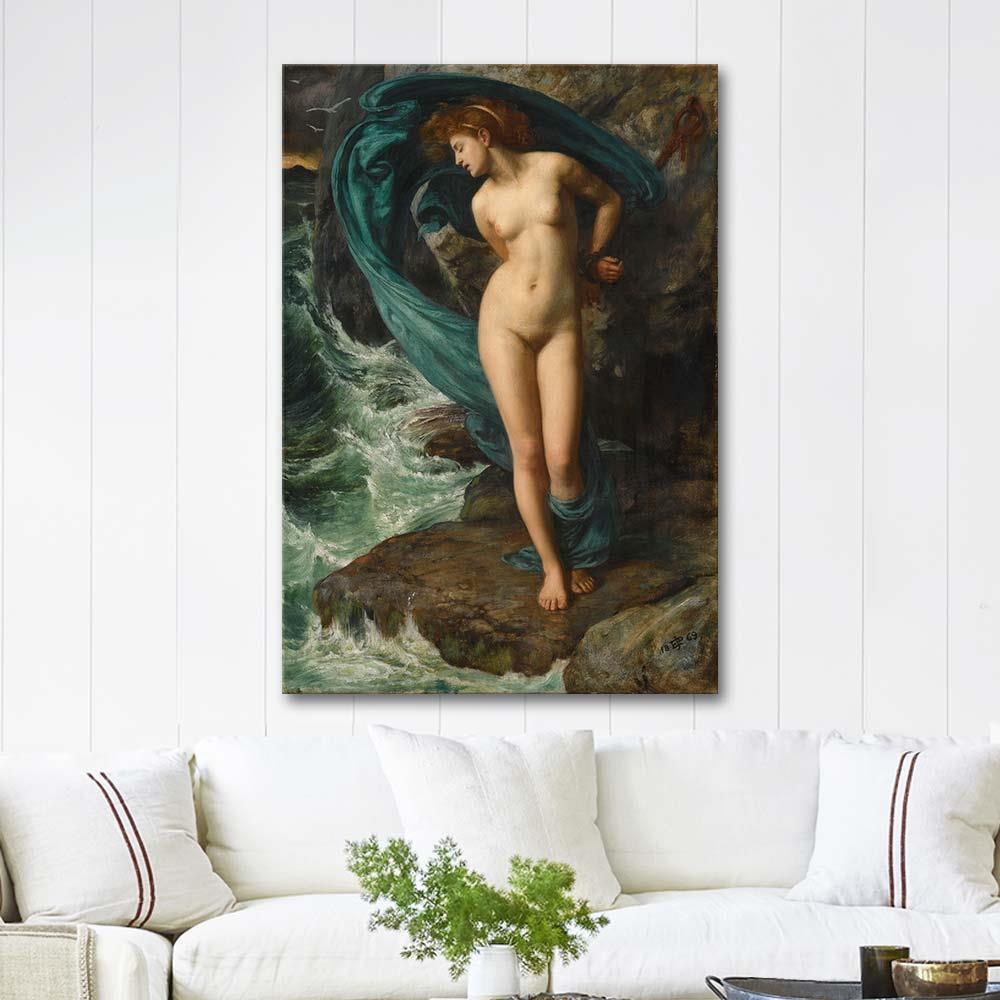 Edward John Poynter Andromeda Kanvas Tablo
