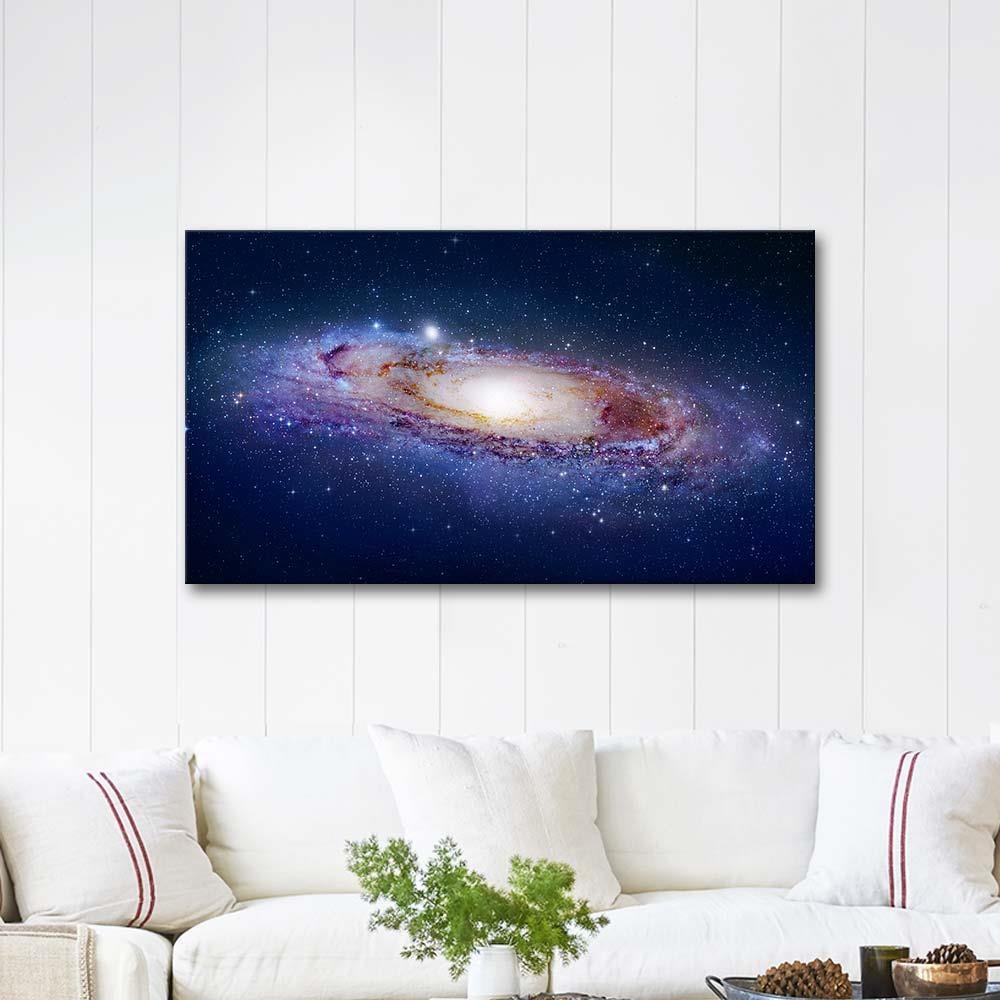 Andromeda Galaksisi Kanvas Tablo