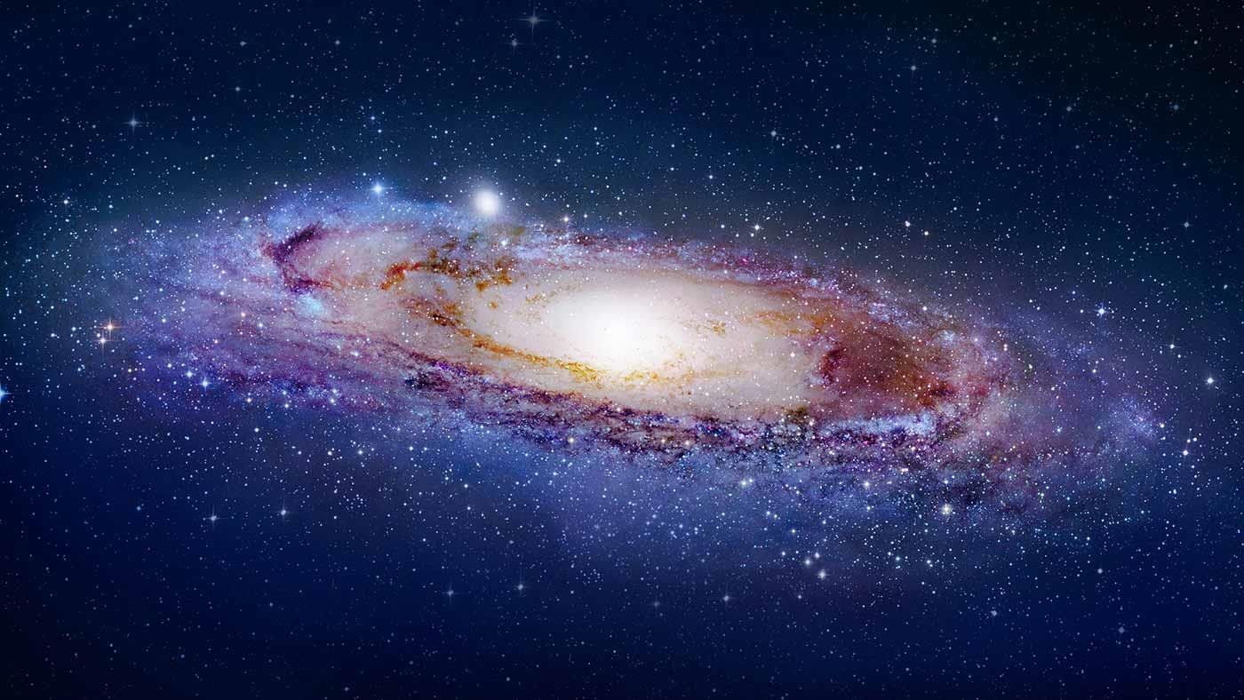 Andromeda Galaksisi Kanvas Tablo