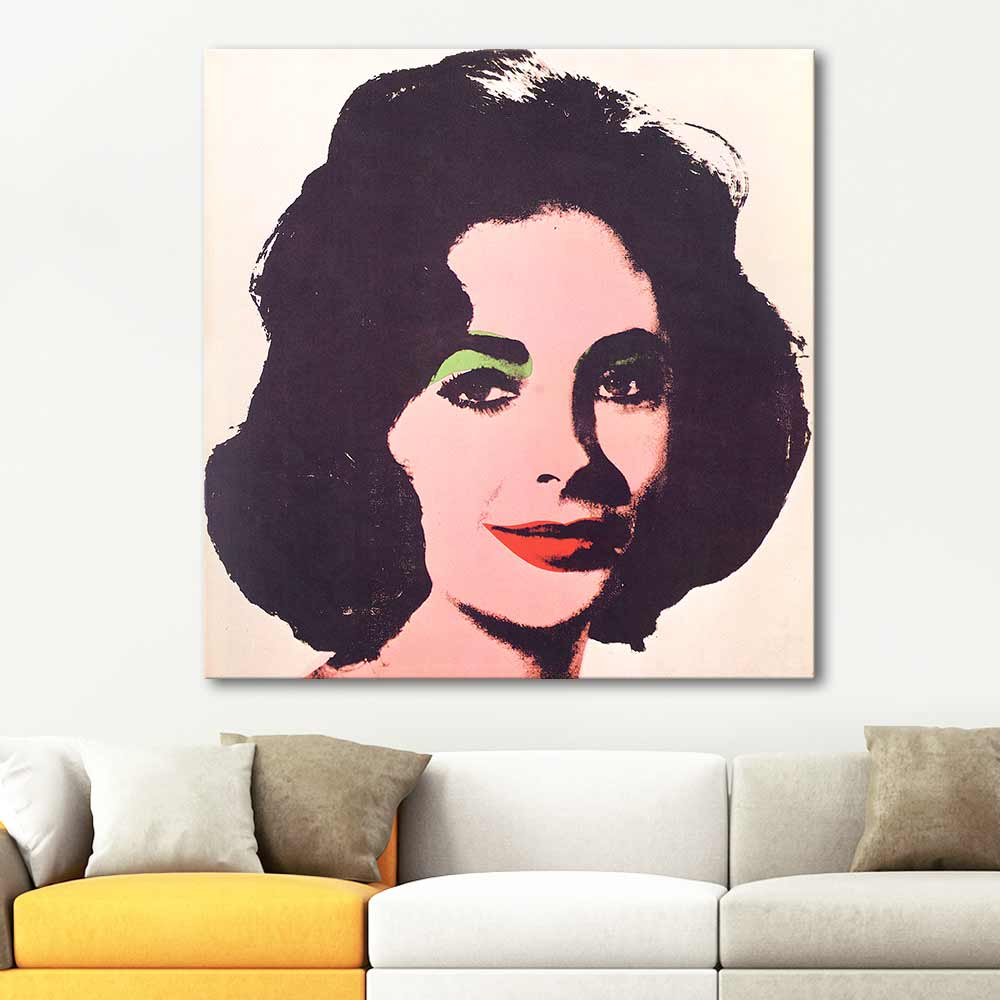 Andy Warhol Liz Art Print