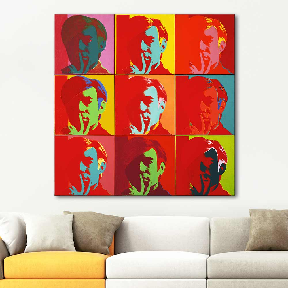 Andy Warhol Kendi Portresi