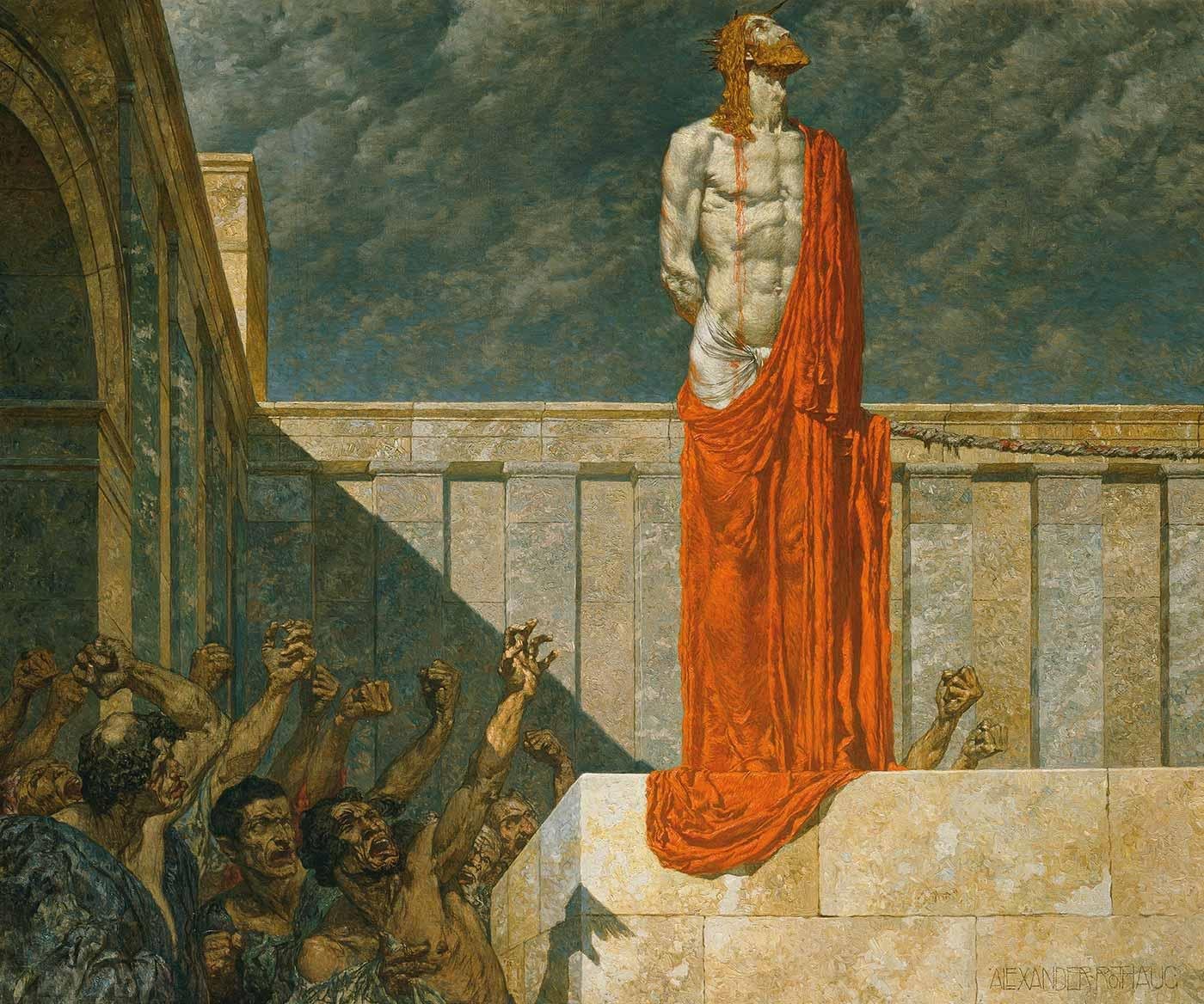 Ans Kreuz mit ihm! by Alexander Rothaug