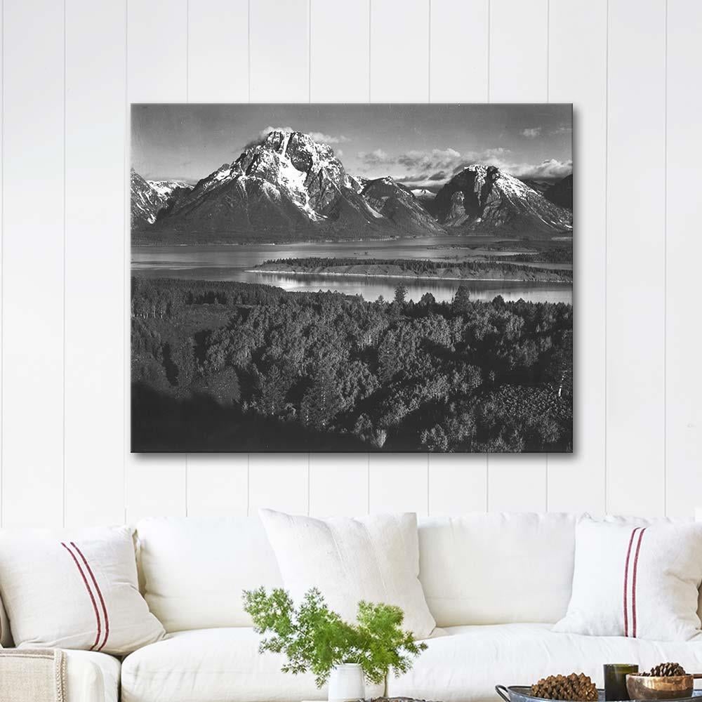Ansel Adams Grand Teton Art Print