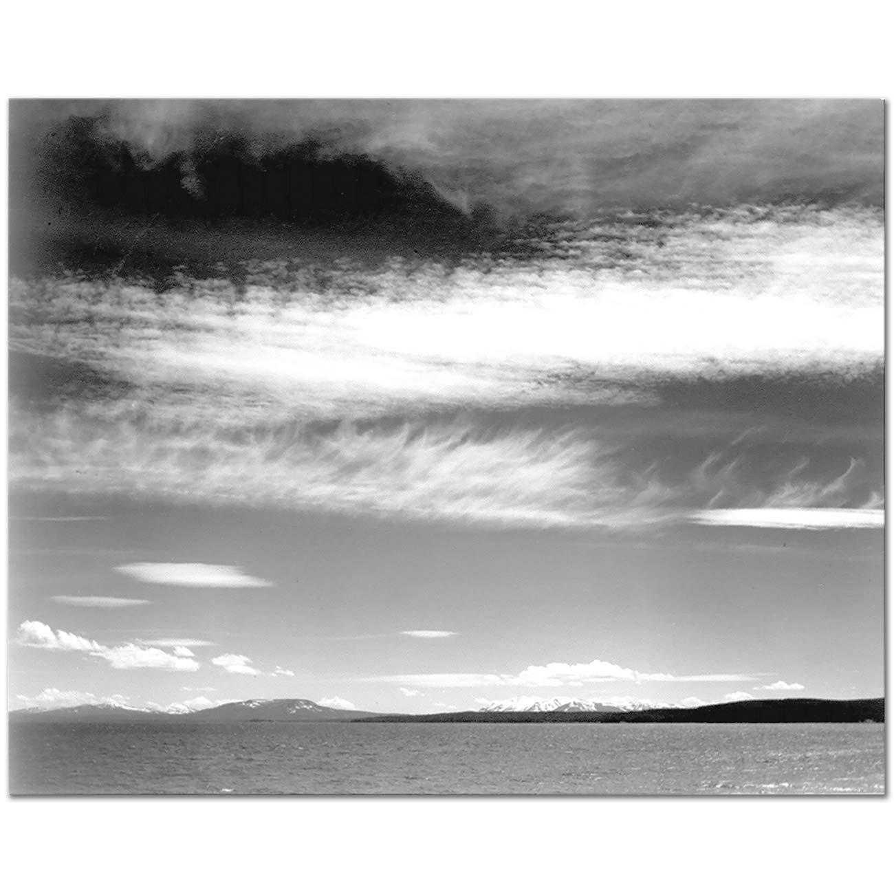 Ansel Adams Yellowstone Lake Art Print