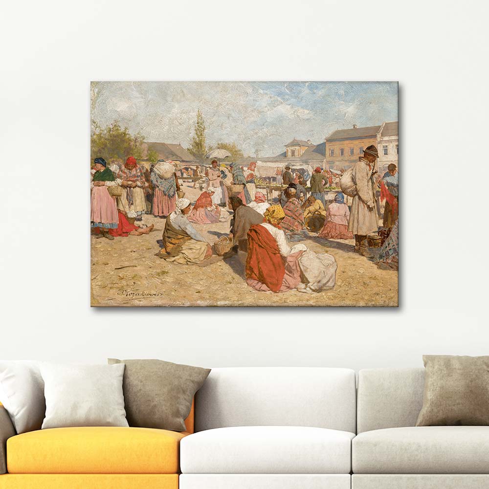 Antoni Kozakiewicz Fair At Wieliczka Art Print