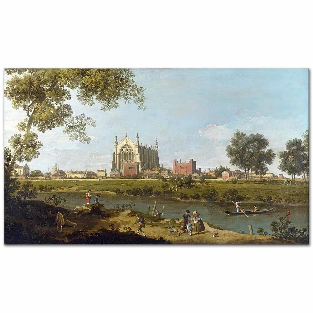 Eton College Chapel by Antonio Canaletto