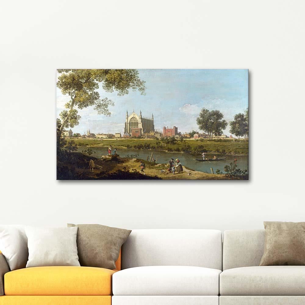 Antonio Canaletto Eton College Chapel Art Print