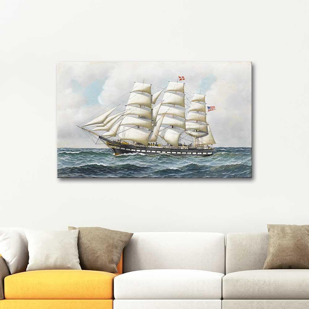 Antonio Jacobsen Jeremiah Thompson Art Print