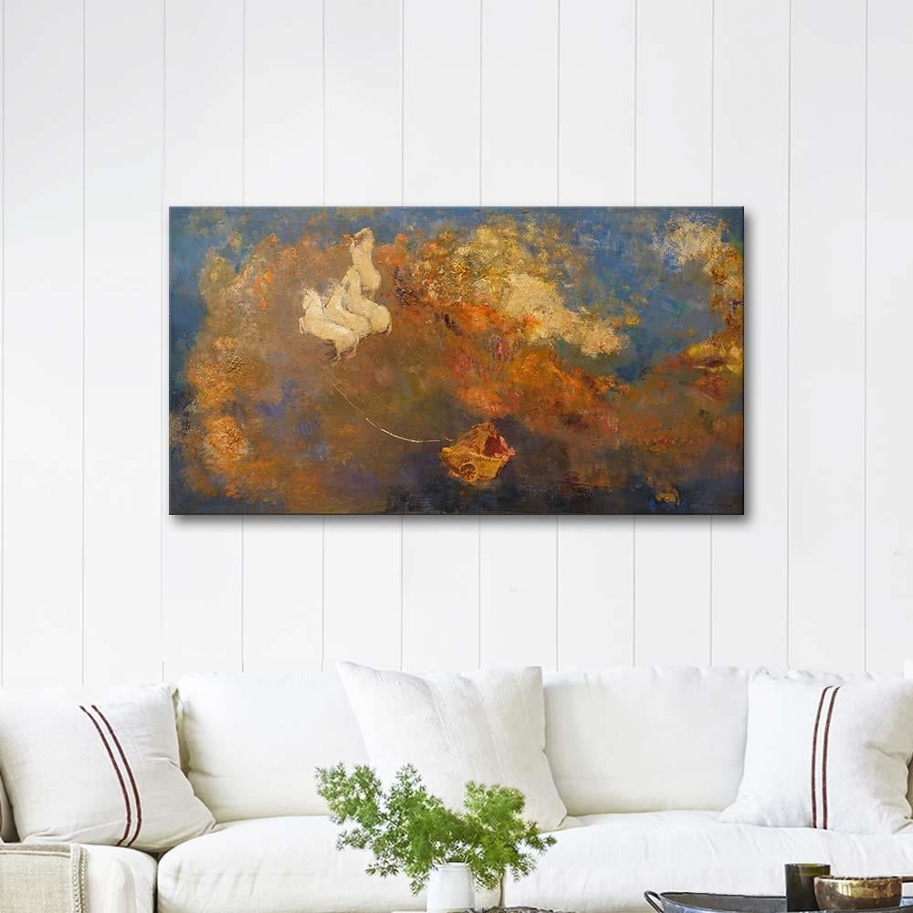 Odilon Redon Apollon'un Aracı Kanvas Tablo