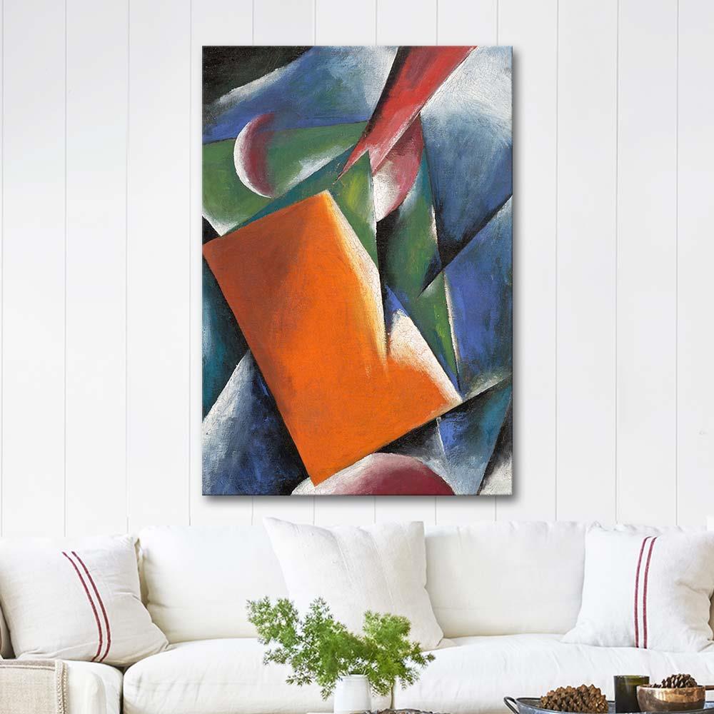 Architectonic Painting by Lyubov Popova as Art Print