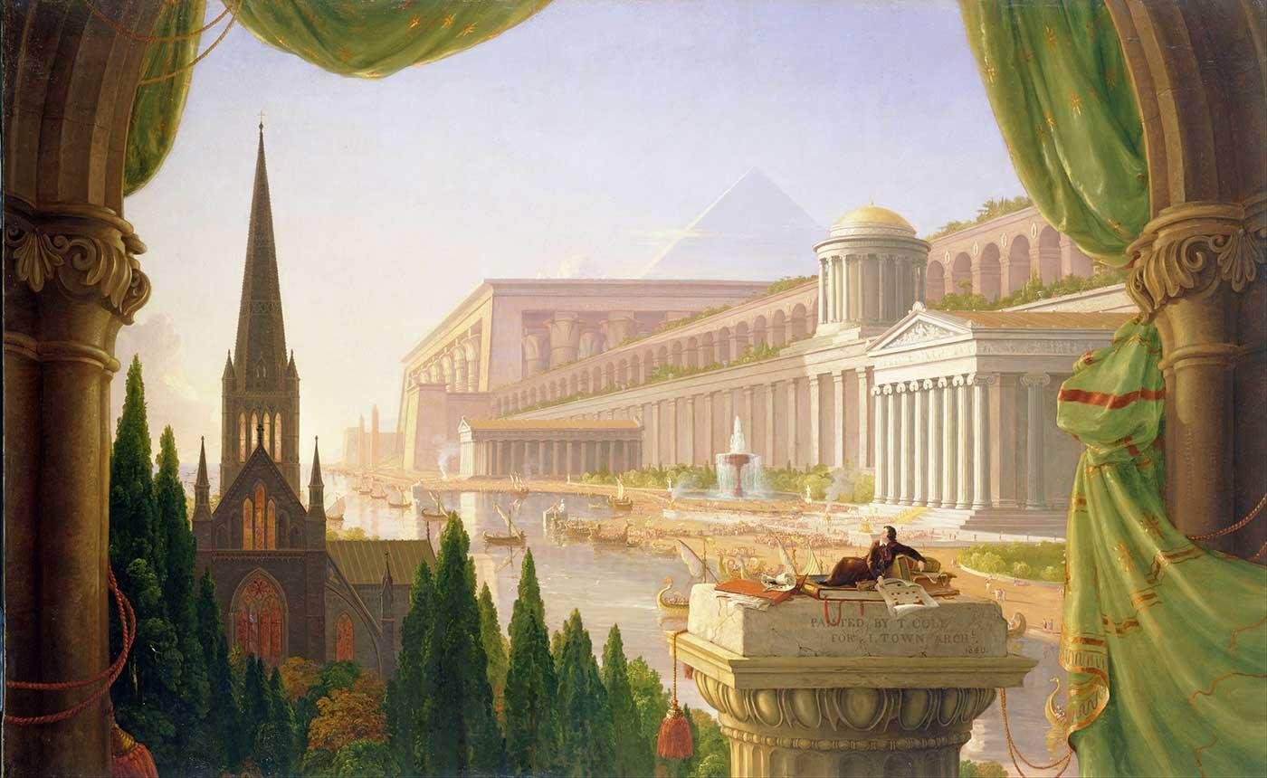 Architect's Dream by Thomas Cole as Art Print