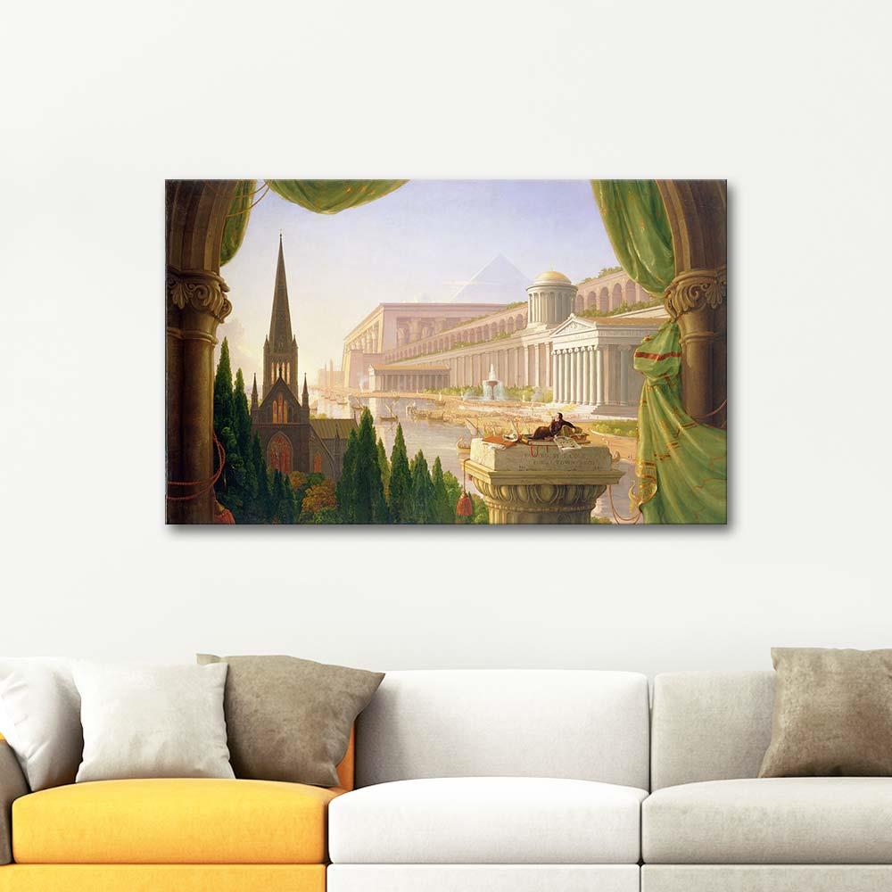 Architect's Dream by Thomas Cole as Art Print