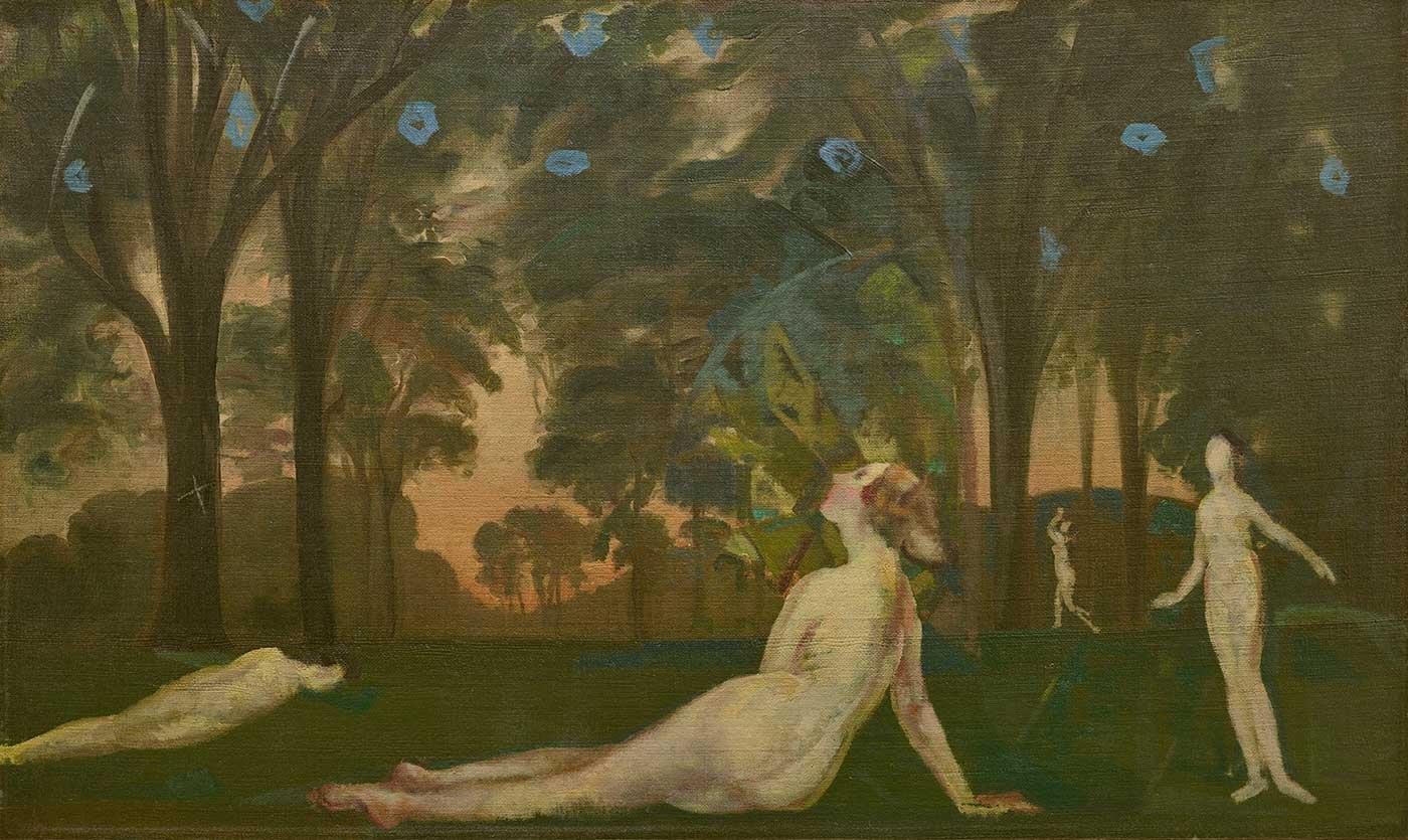 Arthur Bowen Davies Corridor of Summer Art Print