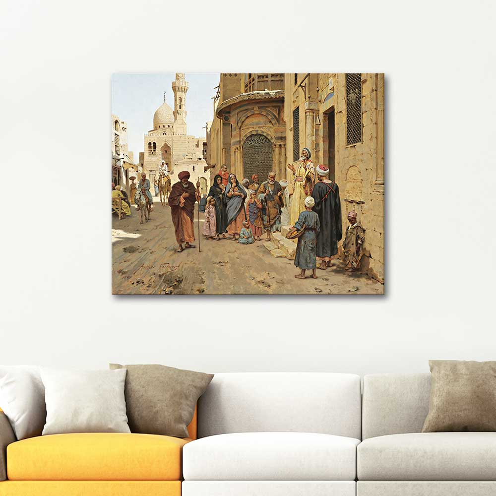 Arthur von Ferraris Captive Audience Cairo Art Print