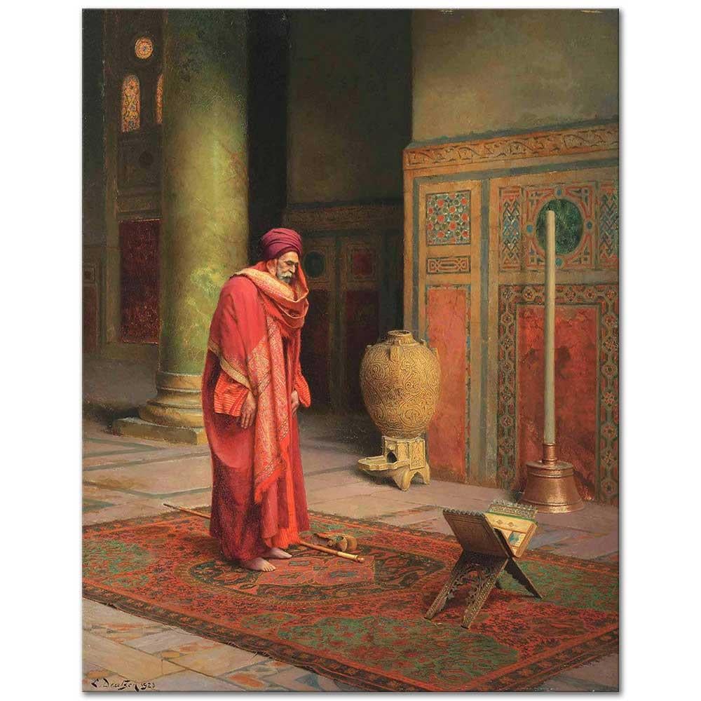 Ludwig Deutsch Dua Kanvas Tablo