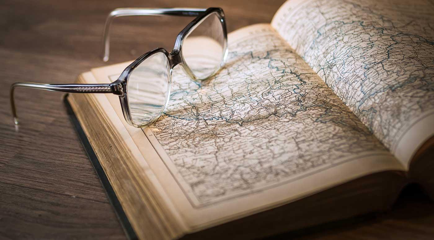 Coğrafya Kitabı Kanvas Tablo