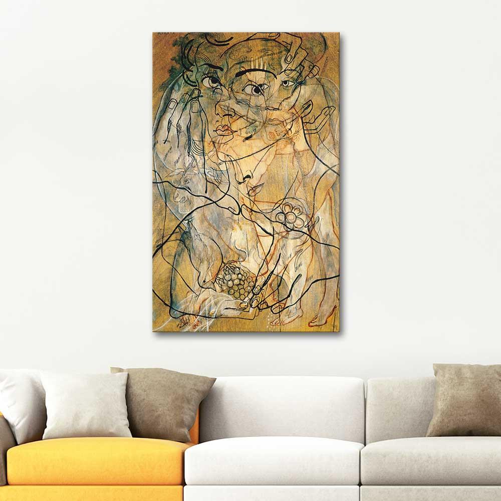 Francis Picabia Atrata Kanvas Tablo