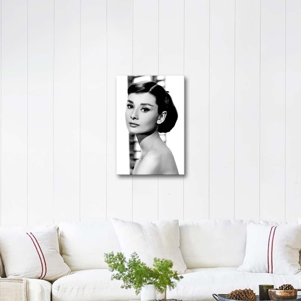 Audrey Hepburn Portrait 02 Art Print