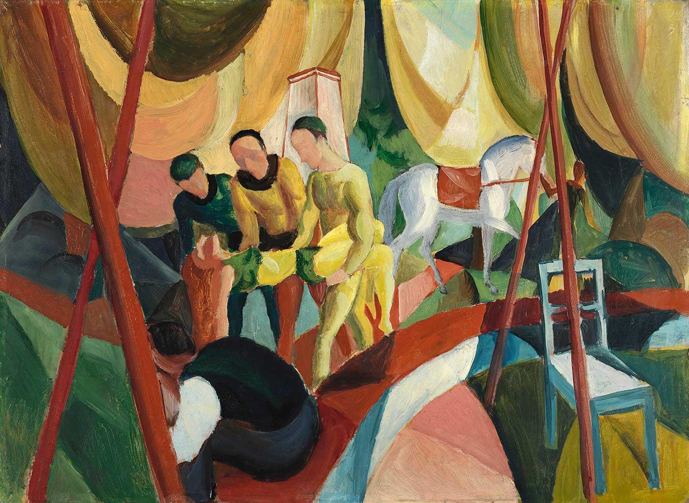 Circus by August Macke