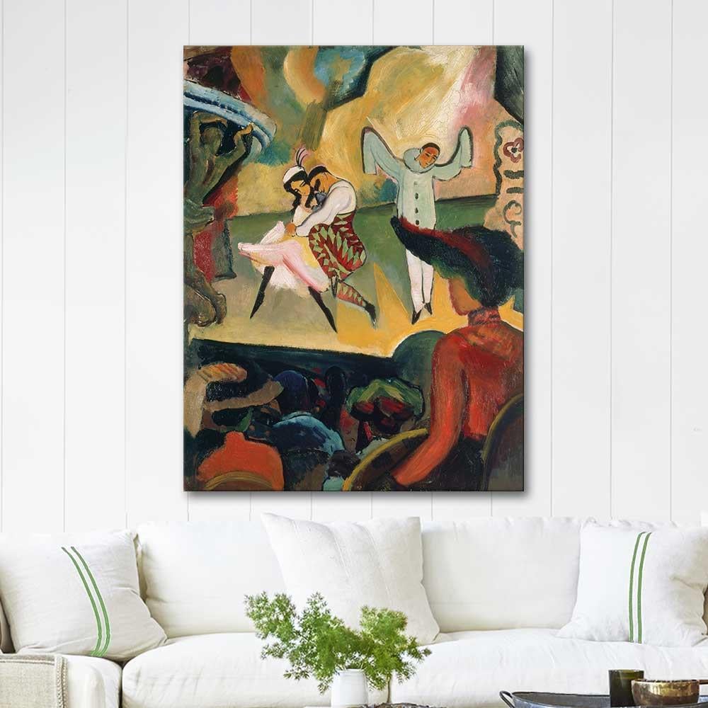 August Macke Rus Balesi Kanvas Tablo