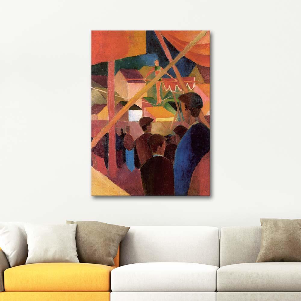 August Macke Tightrope Walker Art Print